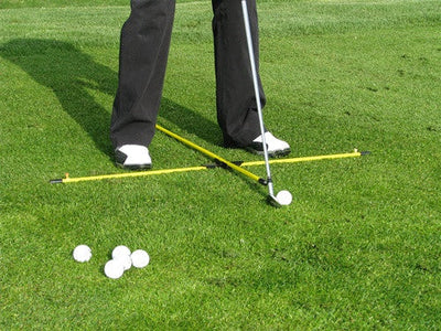 Golf Alignment Stick Putting Training